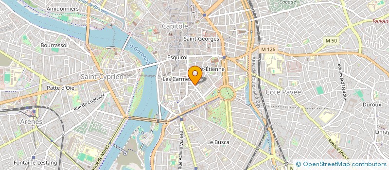 localisation de l'entreprise E & G à TOULOUSE