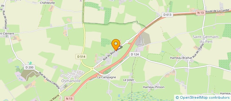 localisation de l'entreprise E.G.A  LONGUEVILLE