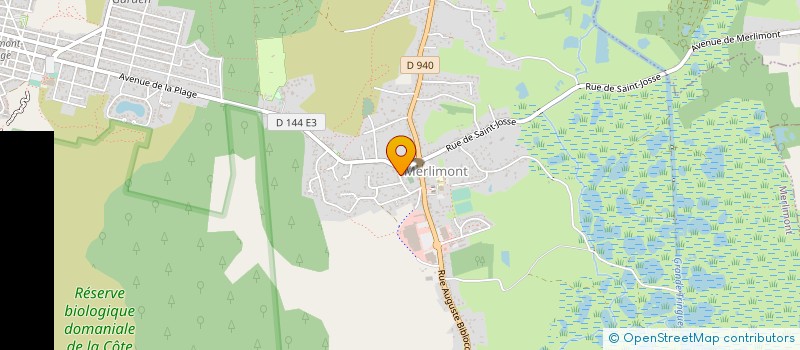 localisation de l'entreprise E.G.A  MERLIMONT