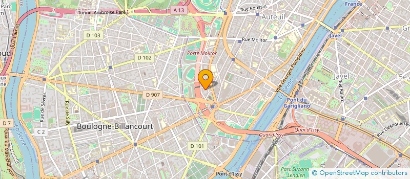localisation de l'entreprise E.G.A.L. à PARIS