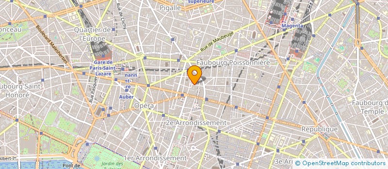 localisation de l'entreprise E G A SERTI  PARIS