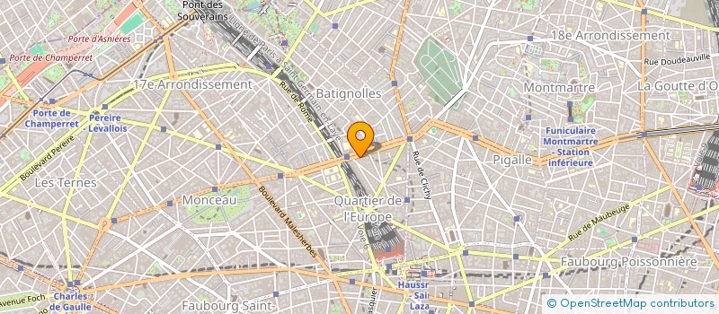 localisation de l'entreprise E.G.B  PARIS