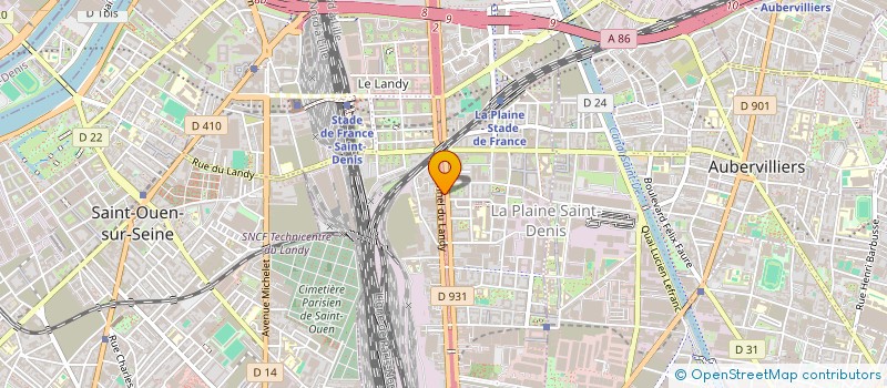localisation de l'entreprise E G B C à SAINT-DENIS