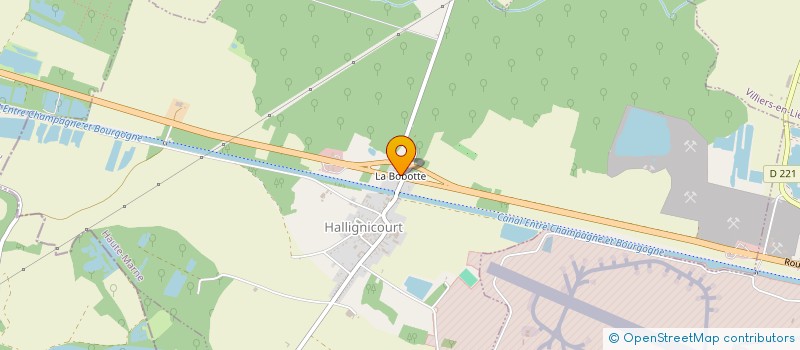 localisation de l'entreprise E G B I à BETTANCOURT-LA-FERREE