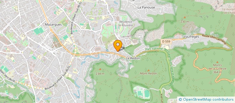 localisation de l'entreprise E.G.B.P à MARSEILLE