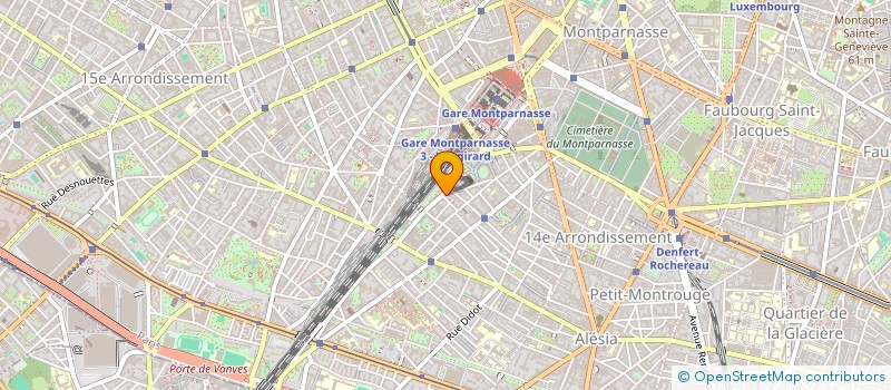 localisation de l'entreprise E G B PRO  PARIS