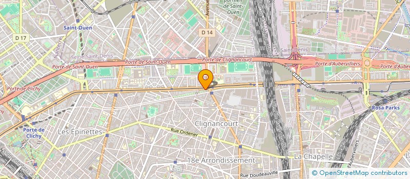 localisation de l'entreprise E.G. BAT  PARIS