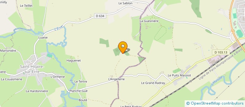 localisation de l'entreprise E.G. BATIMENT à PERCHE-EN-NOCE