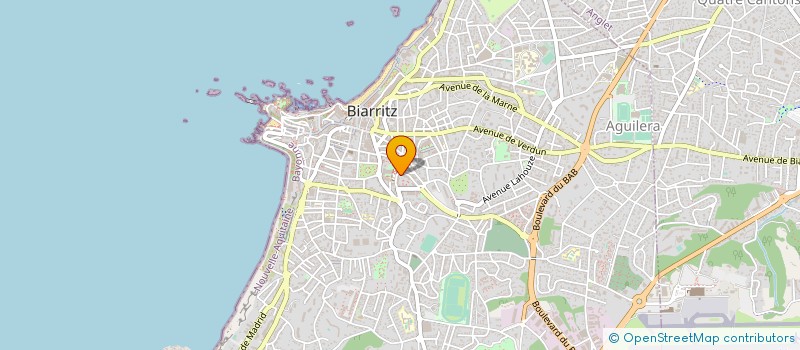 localisation de l'entreprise E G C à BIARRITZ