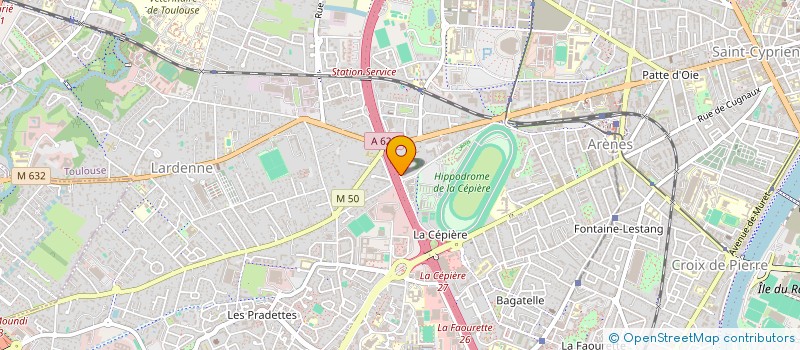 localisation de l'entreprise E.G. CONSTRUCTION à TOULOUSE
