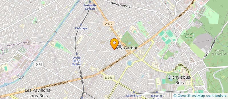 localisation de l'entreprise E G D EURL à LIVRY-GARGAN
