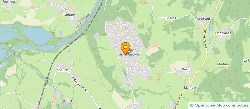 localisation de l'entreprise E.G.D. FINANCES  MONISTROL-SUR-LOIRE