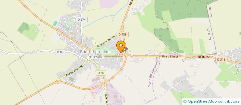 localisation de l'entreprise E G DIFFUSION à GRAND BOURGTHEROULDE