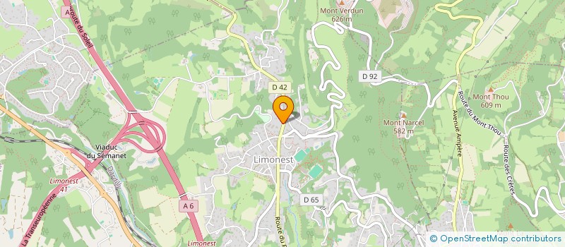 localisation de l'entreprise E G F CONCEPT  LIMONEST