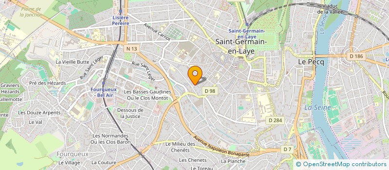localisation de l'entreprise E.G. LAB  SAINT-GERMAIN-EN-LAYE