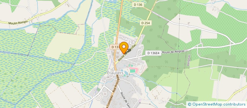 localisation de l'entreprise E G M 2C Z MAGISTER ET FILS  ETAULIERS