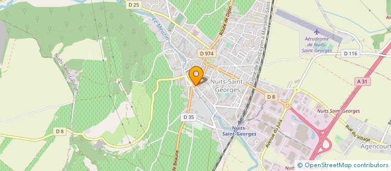 localisation de l'entreprise E.G.N à NUITS-SAINT-GEORGES