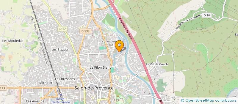 localisation de l'entreprise E.G.P.R ELECTRICITE à SALON-DE-PROVENCE
