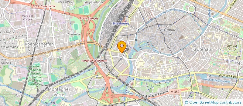 localisation de l'entreprise E&G PROPRETE  STRASBOURG