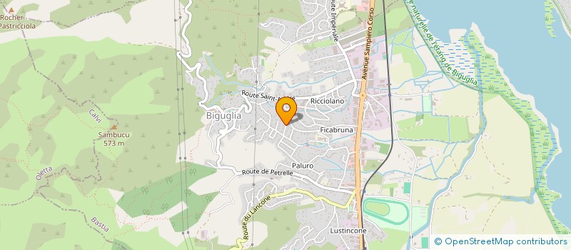 localisation de l'entreprise E.G.S à BIGUGLIA