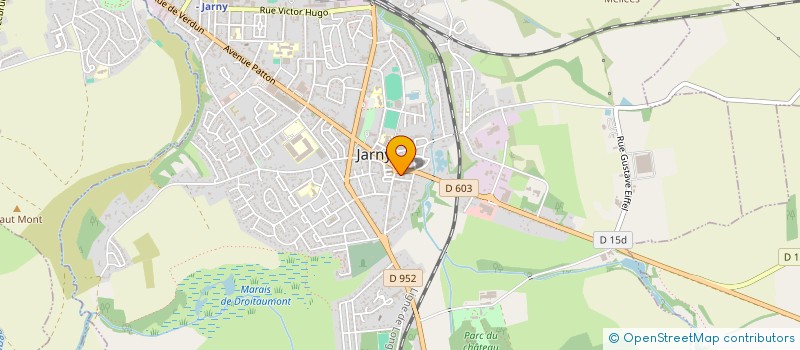 localisation de l'entreprise E.G'S BOX  JARNY