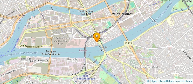 localisation de l'entreprise E&G SANCHEZ à NANTES