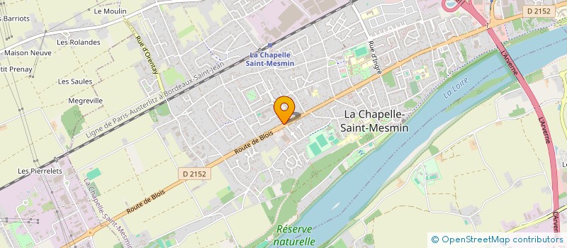 localisation de l'entreprise E.G TRADING à ORLEANS
