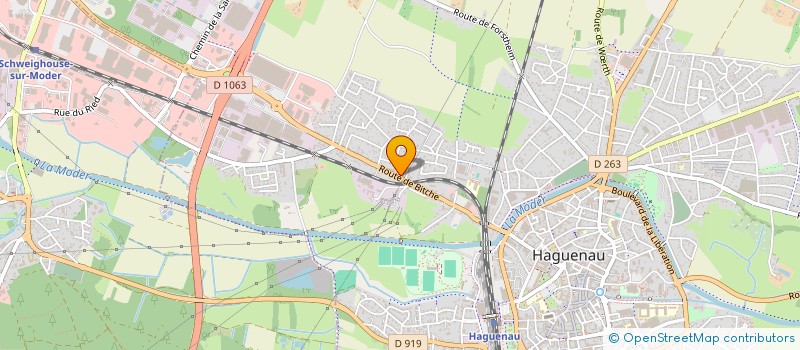 localisation de l'entreprise E-GARETTE HAGUENAU  HAGUENAU