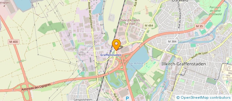 localisation de l'entreprise E-GARETTE LA VIGIE  GEISPOLSHEIM