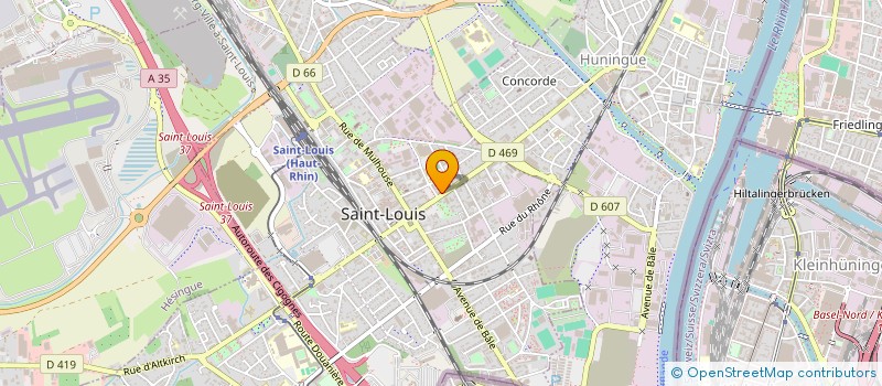 localisation de l'entreprise E-GARETTE SAINT-LOUIS à SAINT-LOUIS