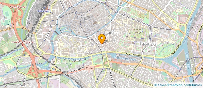 localisation de l'entreprise E-GARETTE STRAS à STRASBOURG