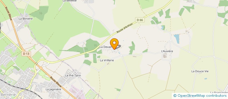 localisation de l'entreprise E-GENESIS à PORNIC