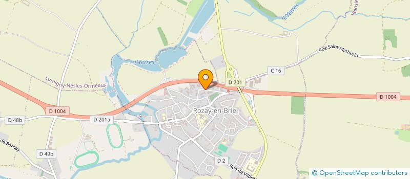 localisation de l'entreprise E-GENIE  ROZAY-EN-BRIE