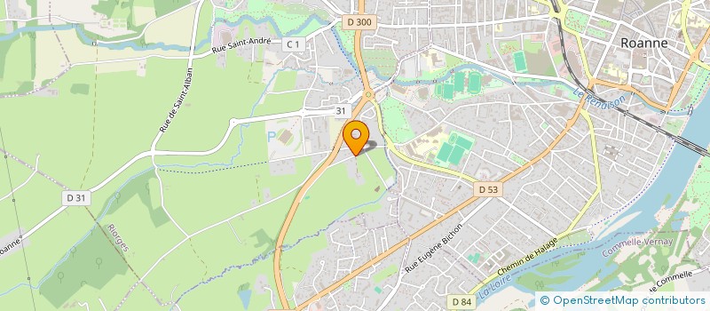 localisation de l'entreprise E-GENIUS 2 à RIORGES