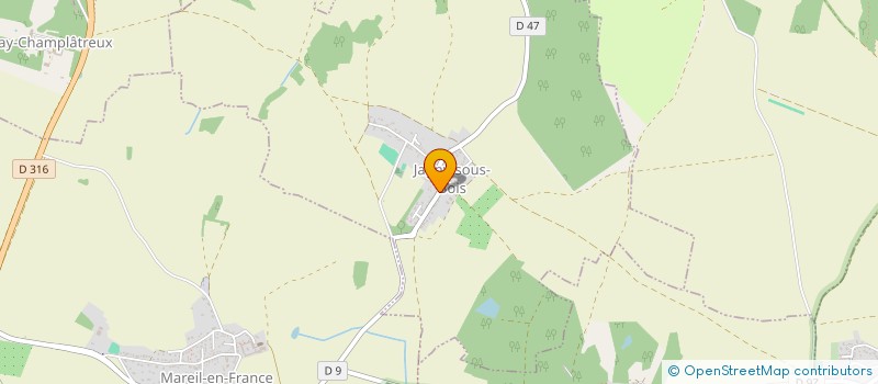 localisation de l'entreprise E&GG  JAGNY-SOUS-BOIS