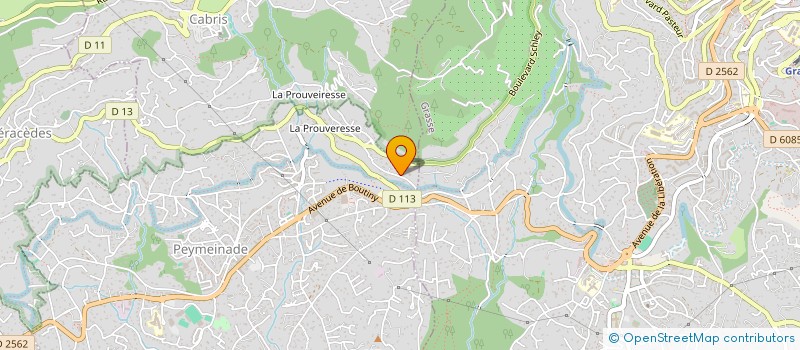 localisation de l'entreprise E GLOBAL  PEYMEINADE