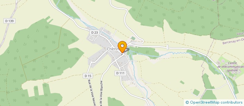 localisation de l'entreprise E-GRAINE GRAND EST  CHENNEGY