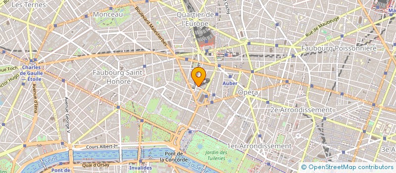 localisation de l'entreprise E.H GROUP  PARIS