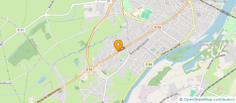 localisation de l'entreprise E.H.K.  VILLEREST