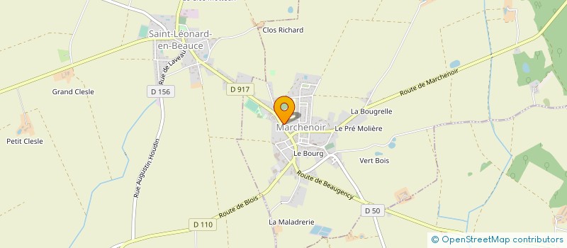 localisation de l'entreprise E.H.P.A. HESS à MARCHENOIR