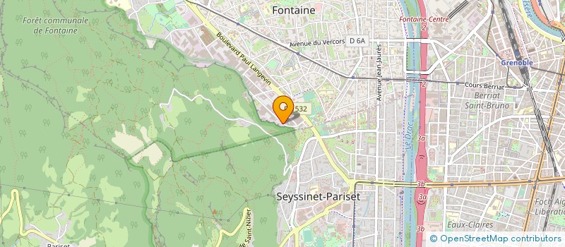 localisation de l'entreprise E.H.T SEELIUM  FONTAINE