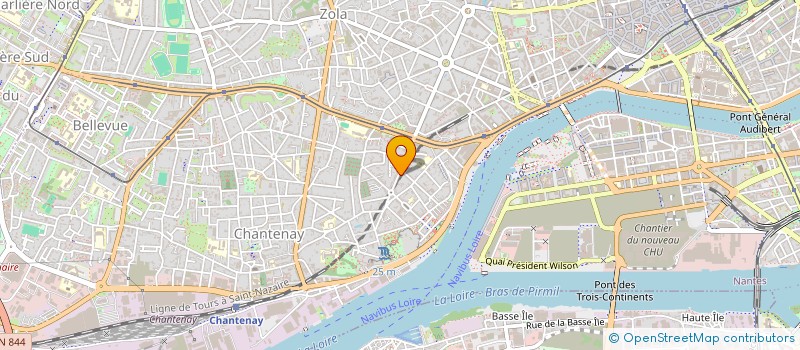 localisation de l'entreprise E-HOTEL CONSULTING à NANTES