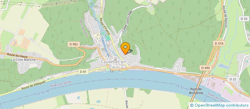 localisation de l'entreprise E.I BARBIER  RIVES-EN-SEINE