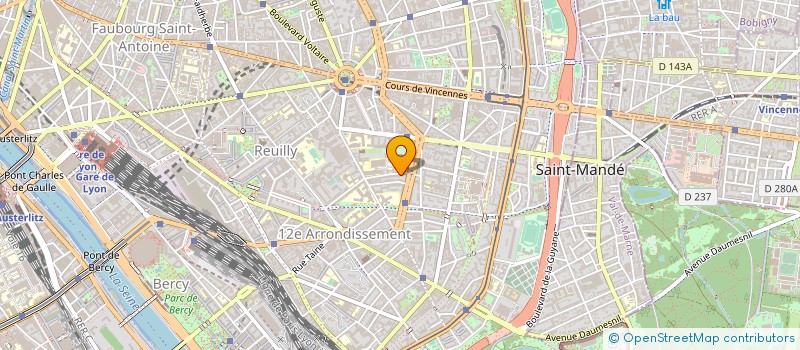 localisation de l'entreprise E.I.C.P. à PARIS