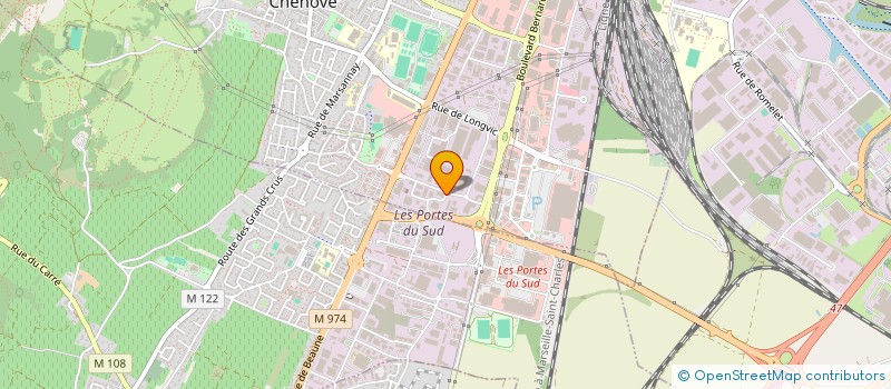 localisation de l'entreprise E.I.D.  CHENOVE