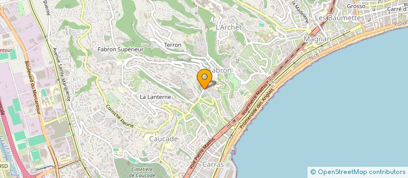 localisation de l'entreprise E.I.G. FRANCE LOCATION à NICE