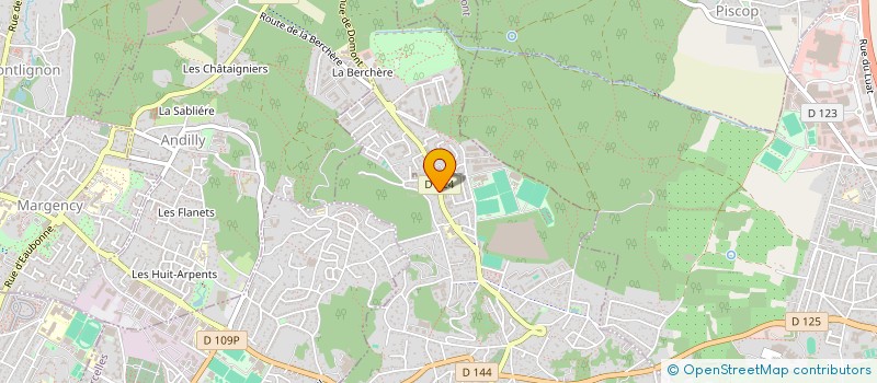 localisation de l'entreprise E.I INVEST  MONTMORENCY