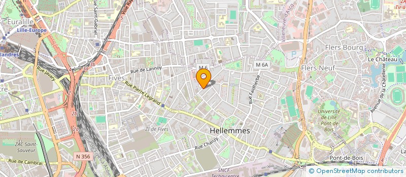 localisation de l'entreprise E.I.P.C à LILLE