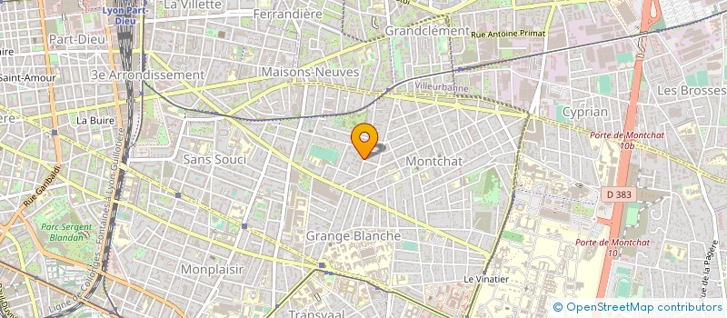 localisation de l'entreprise E.I.S. INSTRUMENTS à LYON