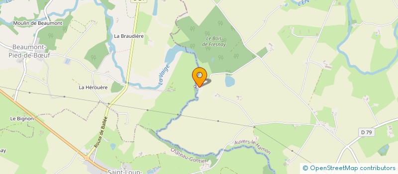 localisation de l'entreprise E-INGECO  AUVERS-LE-HAMON